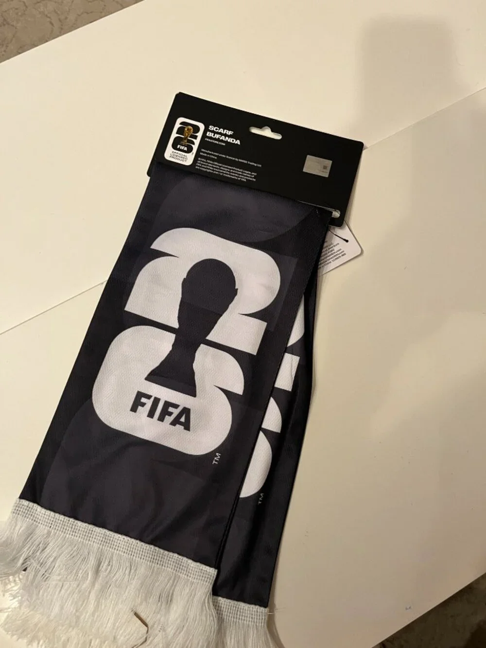 IFA Black & White Scarf (Set of TWO) Official Licensed Product NWT(col/x)